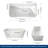 67'' Wall-Mount Acrylic Bathtub Deep Soaking Bathtub