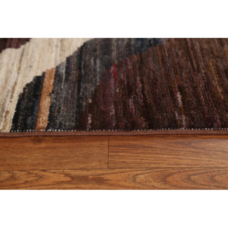 Tapis contemporain abstrait 6 x 8