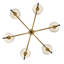 Lustre Mid-Century moderne à 6 lumières Saunders