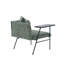 Chaise de loisir rembourrée avec tablette-1909364961