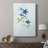 Blue Wonders I -Custom Wrapped Gallery Cavas