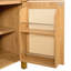 Armoire de rangement autoportante en rotin-130624106