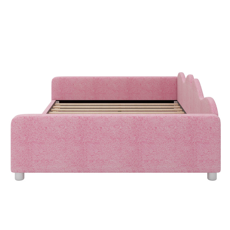 Siège rembourré confortable à dossier Cozy Cloud, Double, Rose