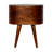 Rounded Bedside Table