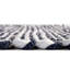 Tapis bleu marine en jute Chindi-14575275