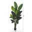 Faux Banana Leaf Tree in Pot Liner-1768942569