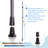 Canopee No-Drill Manual Awning Retractable for Patio-115227387-98839781