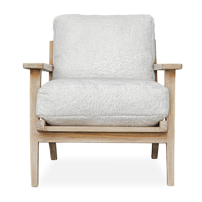 Laid Back Sheepskin Accent Chair