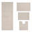 Antich Classy Absorbent Cotton Soft 4 Piece Bath Set-379419176