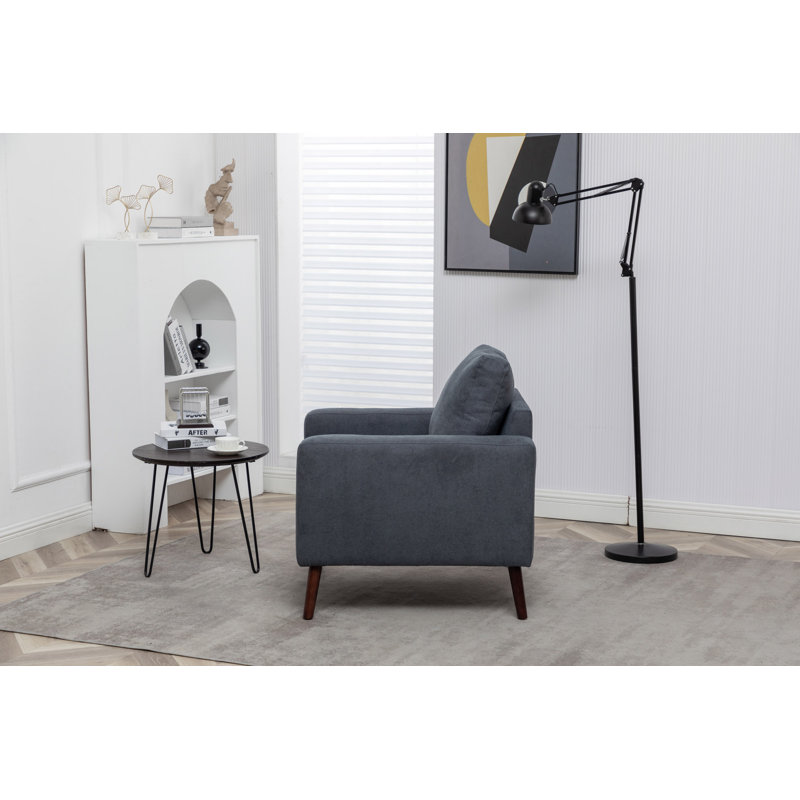 Fauteuil en velours 28,83 po Layke