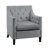 Khodyn 29.5" Accent Chair - Velvet Chair, Refined Nailhead Trim Accents, Luxurious Velvet Upholstery-468958658