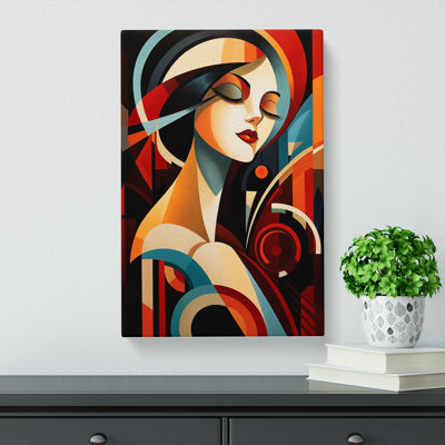 Deco Woman Abstract No.2 - Print
