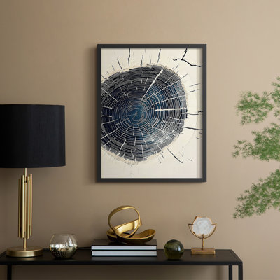 «Abstract CCXV III», reproduction encadrée - prête à être accrochée