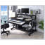 Bureau à clavier avec rangement intégré pour studio - pupitre mobile pour contrôleurs midi à 61 touches-995213919