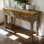 Rustic Laurel Console