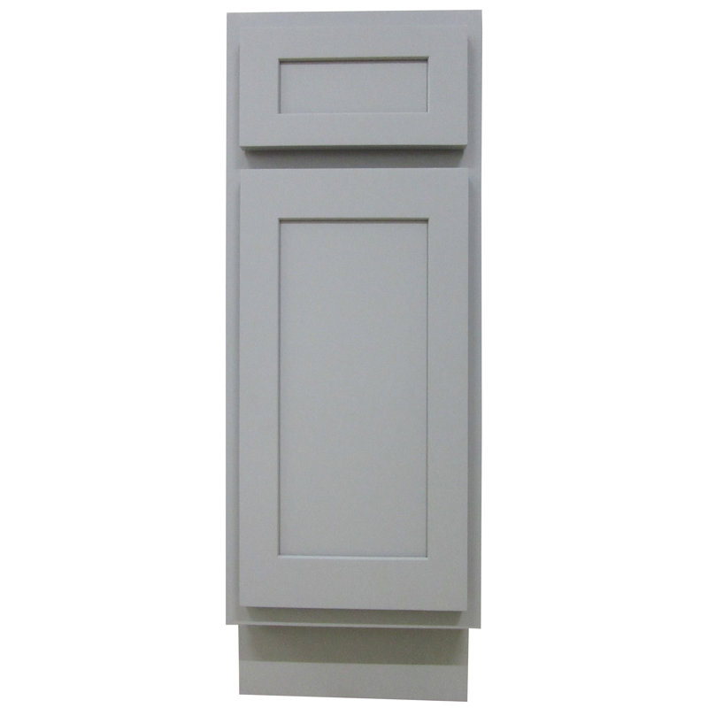 Base de meuble-lavabo simple Heyward, Gris, H 32,5 po x l 12 po x P 21 po