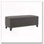 Banc de rangement en lin capitonné-683682703