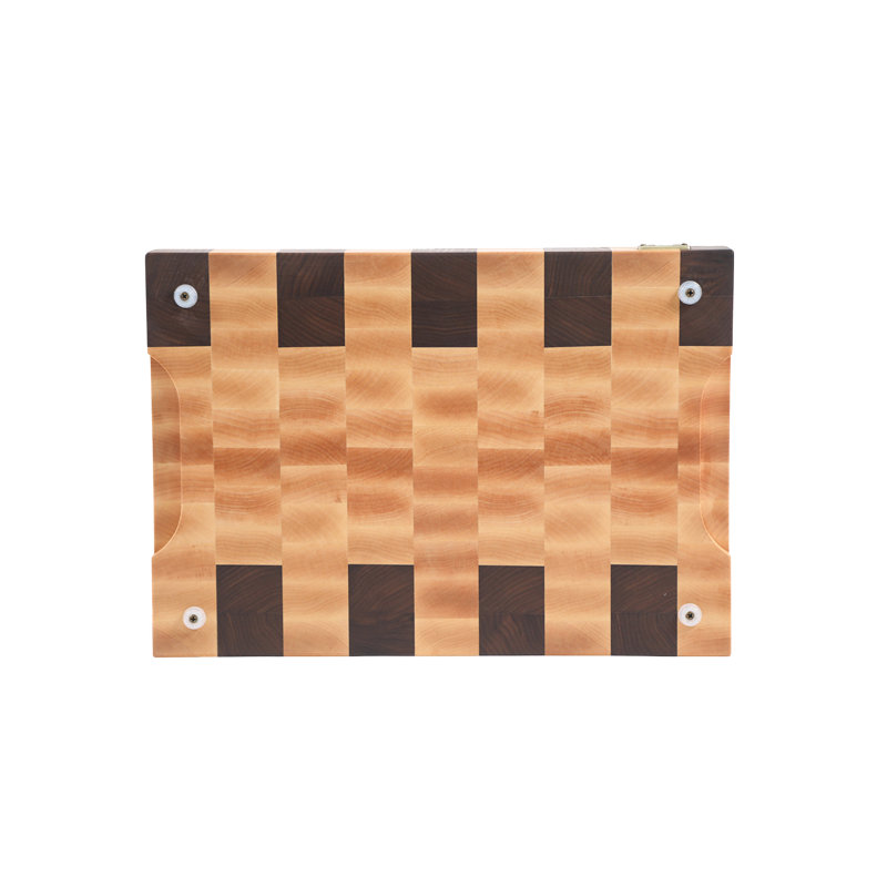 Maple/Mahogany Wood Cutting Board, 14" W x 20" L