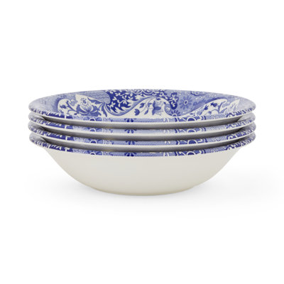 Blue Italian, Christmas Set Of 4 Bowls