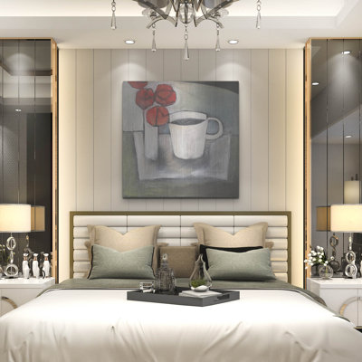 Coffee And Roses' by Tim Nyberg, Metal Wall Art