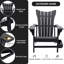 Chaise Adirondack pour l'extérieur en PEHD Licola-805394