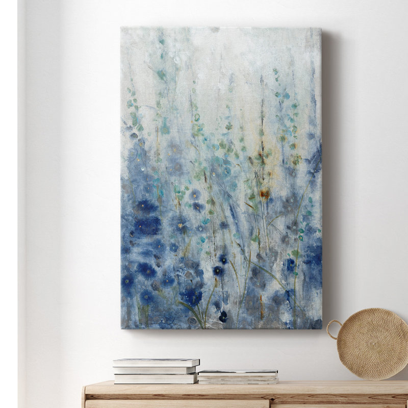 «Misty Blooms II», reproduction sur toile tendue, H 60 po x l 40 po x P 1 po