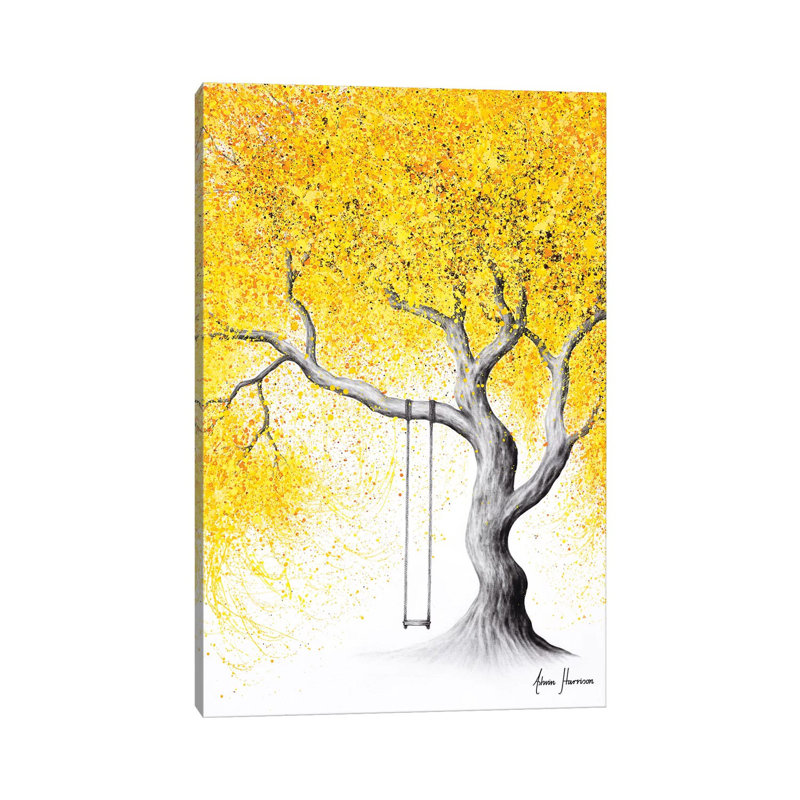 «A Soft Autumn» par Ashvin Harrison - reproduction, Aucun mat, Toile tendue, H 18 po x l 12 po x 1,5 po