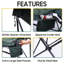 Chaise chauffante de camping chauffée XL