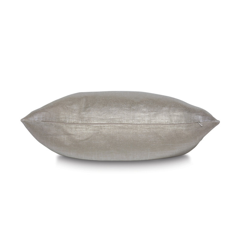 Boutique Linen Square Pillow Cover & Insert, Faux Down