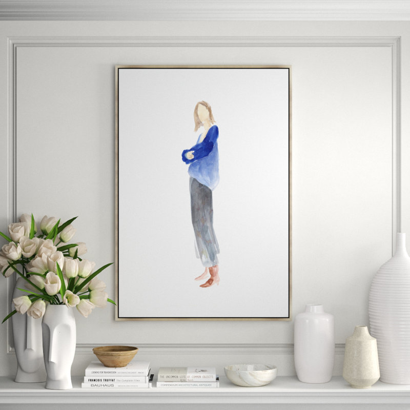 Style Me I Print by Helen Parker, 36.5" H x 25.5" W x 1.5" D, Image Brush Gel