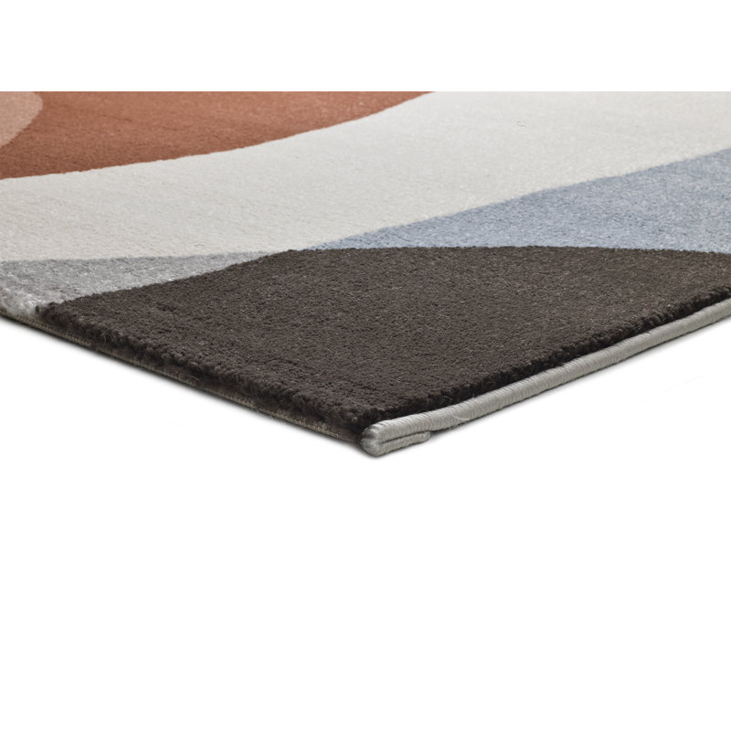 Bergvin Geometric Area Rug, Rectangle 120 x 170cm
