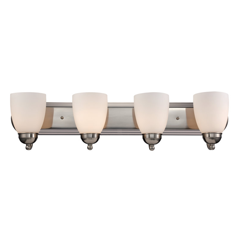 Bunnell 4 - Light Dimmable Chandelier, Brushed Nickel