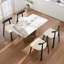 Ensemble de table de salle à manger 5 pièces-116240191-116240189-116240186