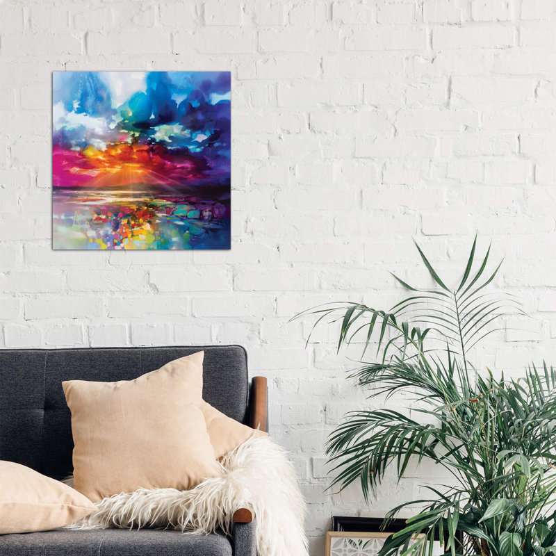 « sun energy energy » par scott naismith-reproduction d’art, Toile tendue, H 18 po x l 18 po x P 1,5 po