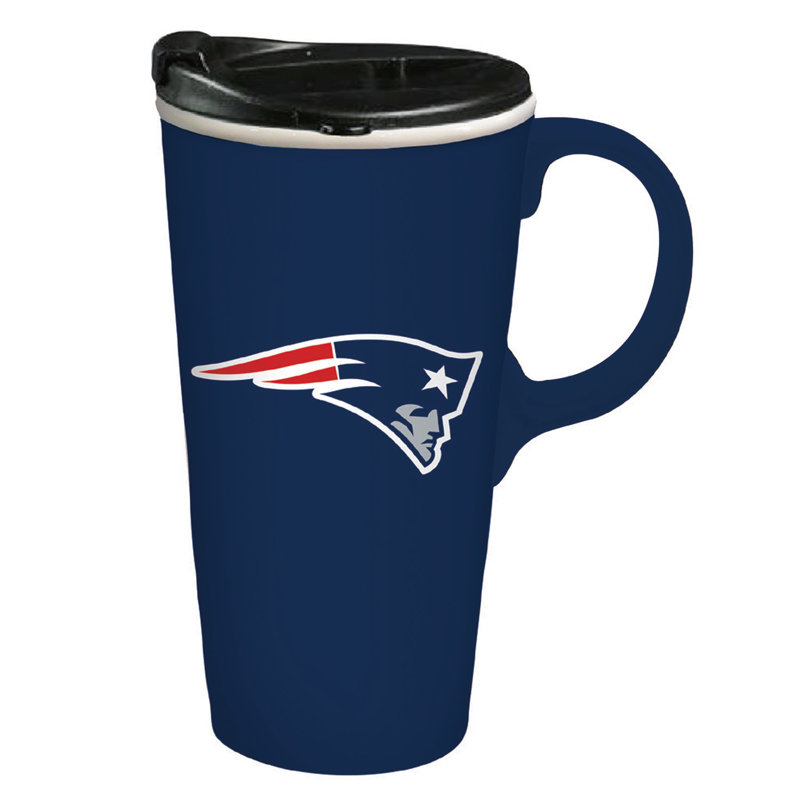 Tasse de voyage en céramique 17 oz NFL, Patriots de la Nouvelle-Angleterre
