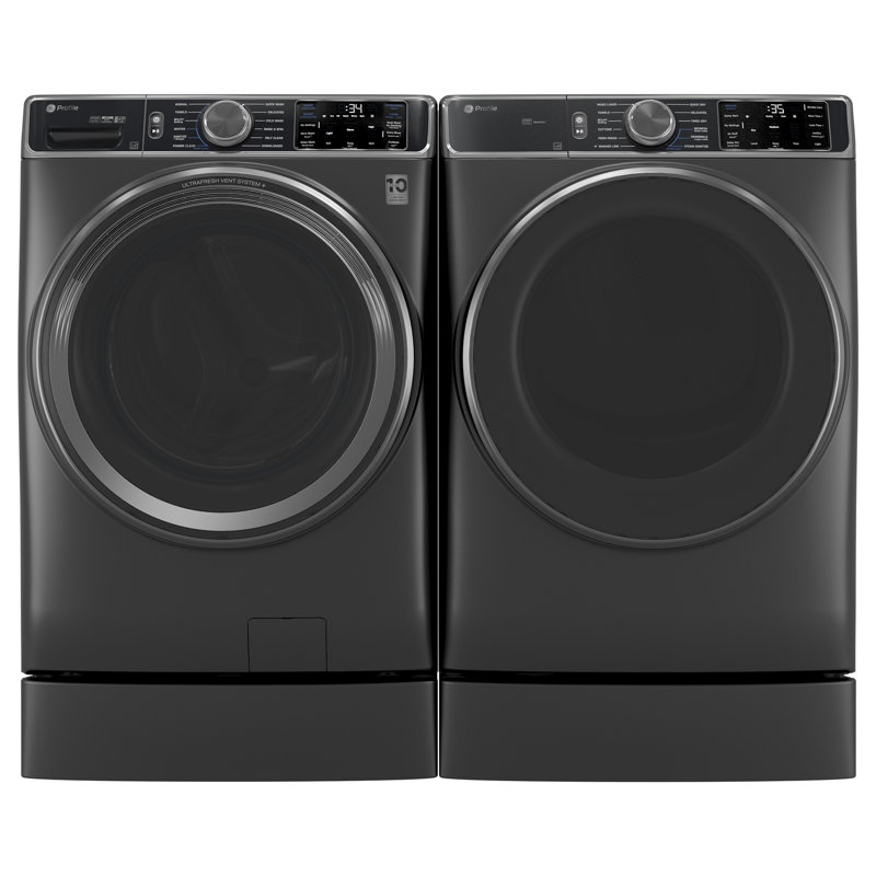 GE Profile Energy Star 7.8 Cu. Ft. Capacity Smart Front Load Gas Dryer With Steam And Sanitize Cycle, Electric