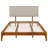 Platform Bed Featuring Headboard