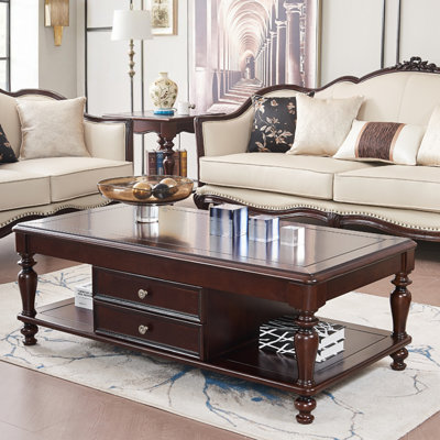 Chinese-style retro luxury coffee table