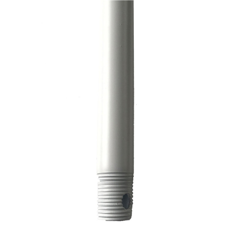 Tige de ventilateur de plafond Modern Forms, H 18 po x l 1 po x P 1 po, Blanc mat