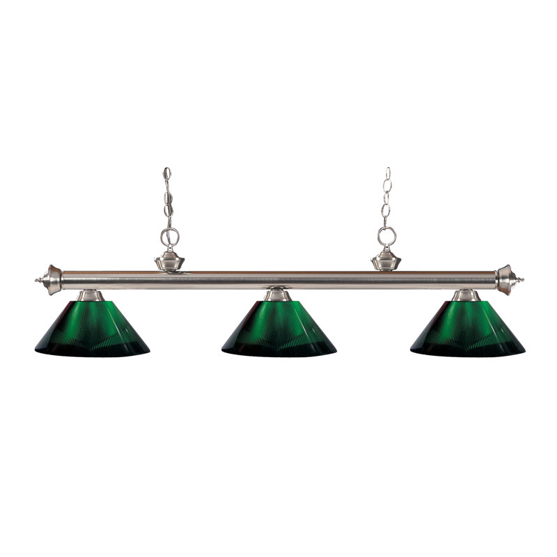 Chevelle - Light Pendant, Green, Bronze