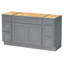 Base de meuble-lavabo simple 57 po seulement-94489006