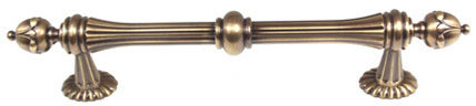 Poignée barre 6 po Ornate, Antique English