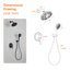 Robinet de douche avec valve brute-82991193
