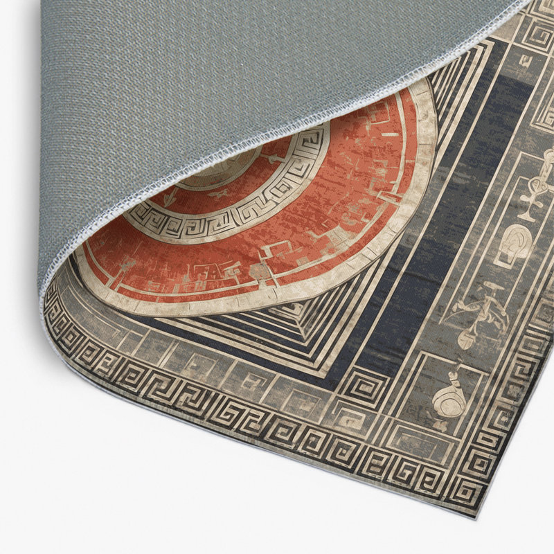 Tapis intérieur et extérieur Parthenon Glow, Rectangle 9 pi x 12 pi