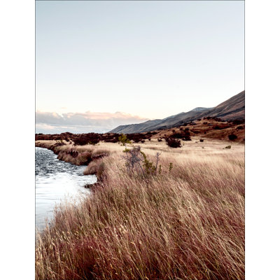 Evening At The Lake II - No Frame Print on Canvas