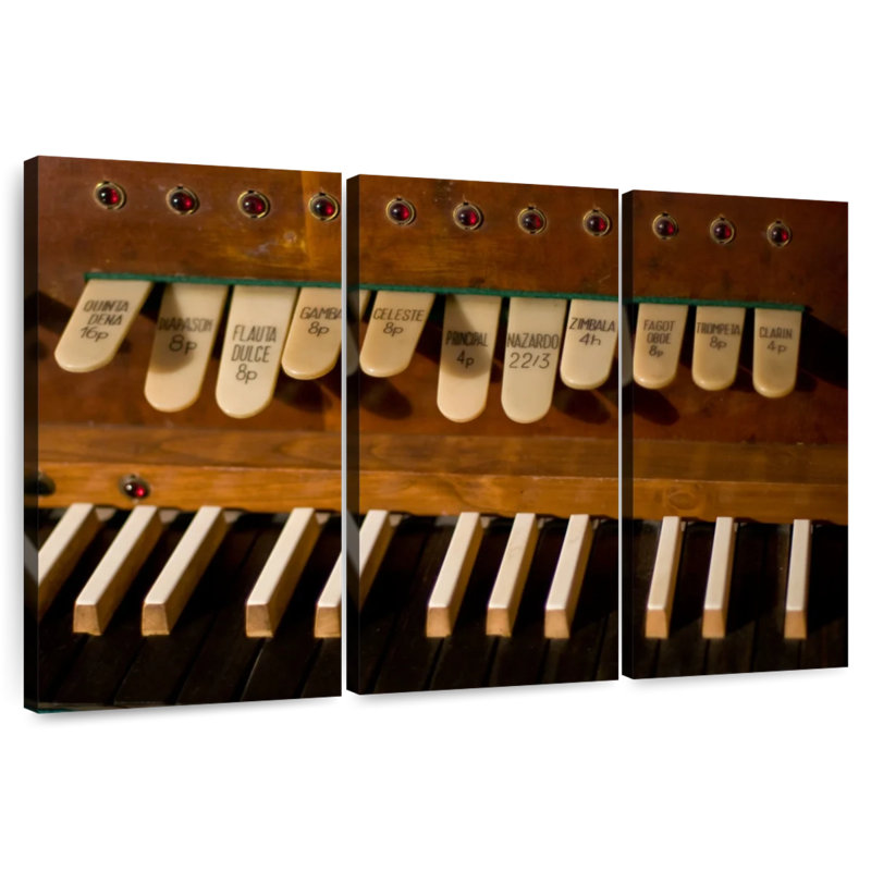 Abarca Old Organ Piano, H 42 po x l 65 po