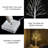 144 LED Artificial Tree Lamp With Timer, DIY Birch Tree With LED Lights, Lighted Up Tree Lamp USB/Battery Powered, Fairy Light Spirit Tree For Table Home Wedding Bedroom Christmas (Warm White)