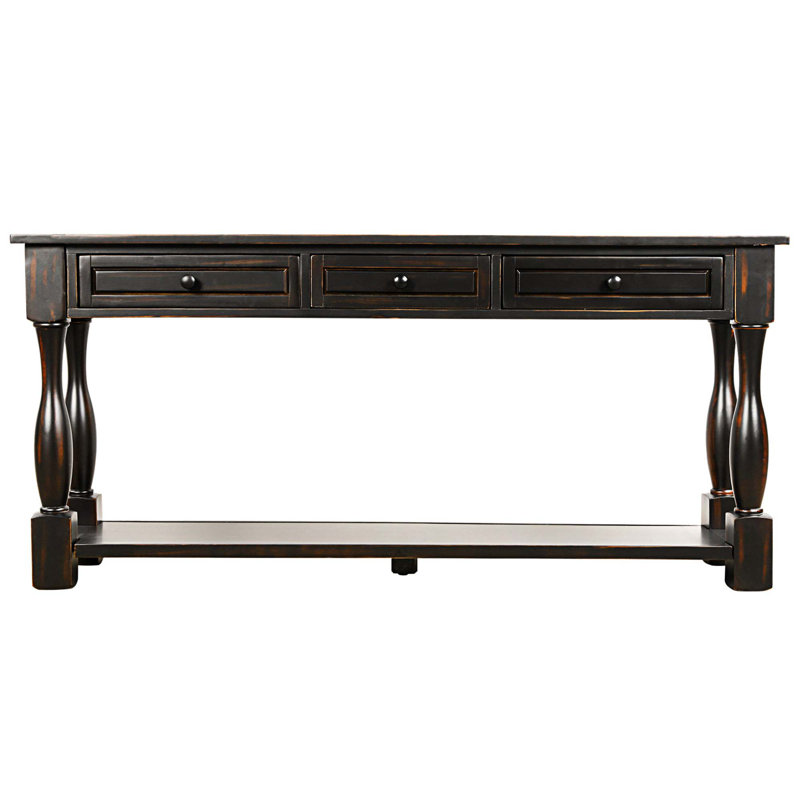Charvic 64'' Console Table, Black