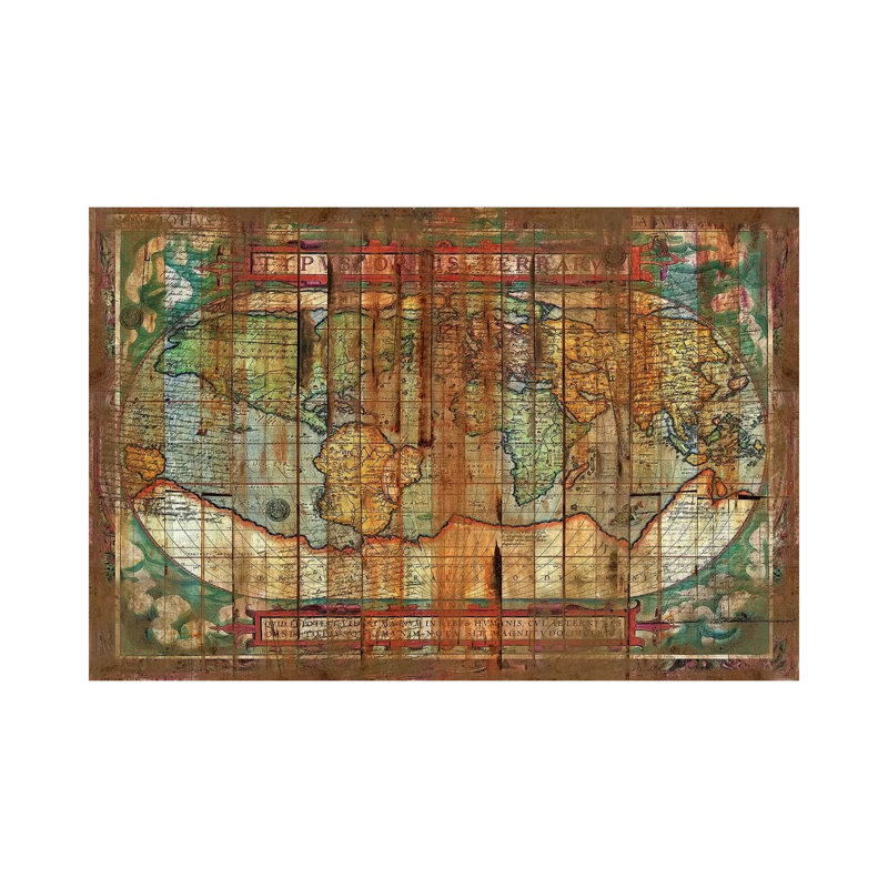 Antique World by Diego Tirigall - Wrapped Canvas Gallery-Wrapped Canvas Giclée, 20.32 cm H x 30.48 cm W