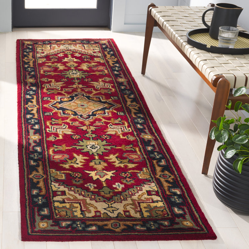 Alger Hand Tufted Wool Oriental Rug, Runner 2'3" x 8'